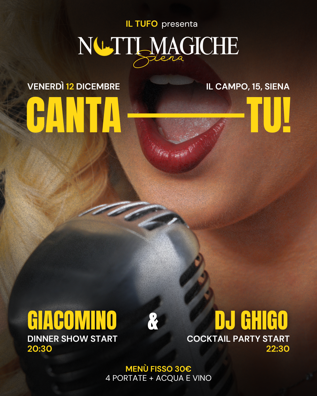 Venerdì 12 Dicembre