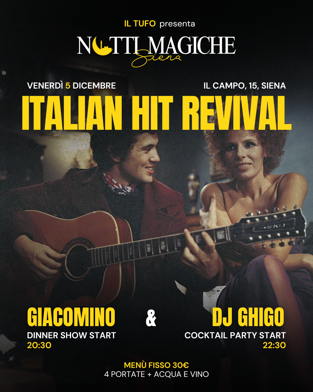 Venerdì 5 Dicembre